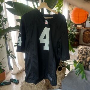 NFL Black Jersey with Number 4